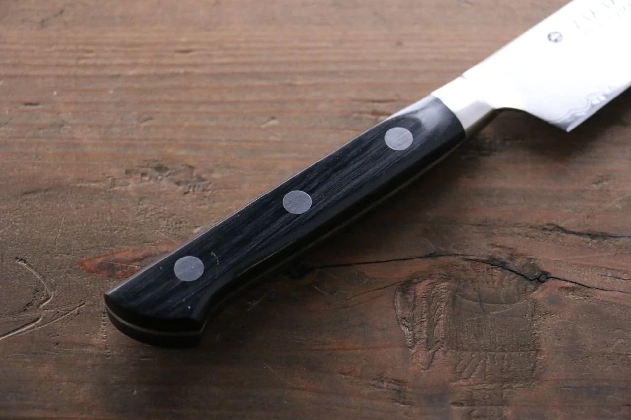 Sakai Takayuki โมลิบดินัม ดามัสกัส 63 ชั้น มีดขนาดเล็ก  Petty มีดทำครัวญี่ปุ่น 120mm