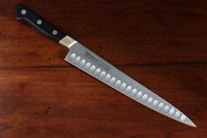 Misono UX10 สเเตนเลส มีดเลาะเอ็นเเซลมอน Sujihiki Salmon มีดทำครัวญี่ปุ่น 240mm