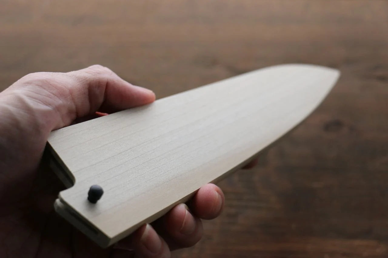 ไม้เเมกโนเลีย ฝัก (ปลอก) มีด มีดกิวโตะ Gyuto ไม้อัด 270mm Kaneko