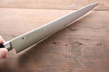 Sakai Takayuki โมลิบดินัม ดามัสกัส 63 ชั้น มีดเลาะเอ็น Sujihiki มีดทำครัวญี่ปุ่น 270mm