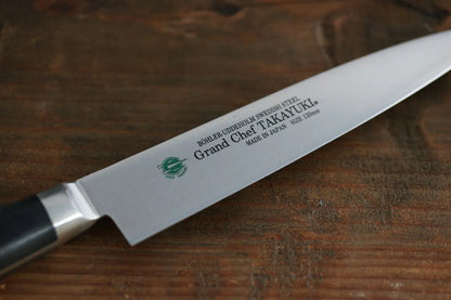 Sakai Takayuki Grand Chef Swedish Steel (เหล็กสวีเดน) มีดขนาดเล็ก  Petty มีดทำครัวญี่ปุ่น 90mm