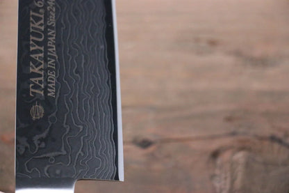 Sakai Takayuki โมลิบดินัม ดามัสกัส 63 ชั้น มีดเลาะเอ็น Sujihiki มีดทำครัวญี่ปุ่น 270mm