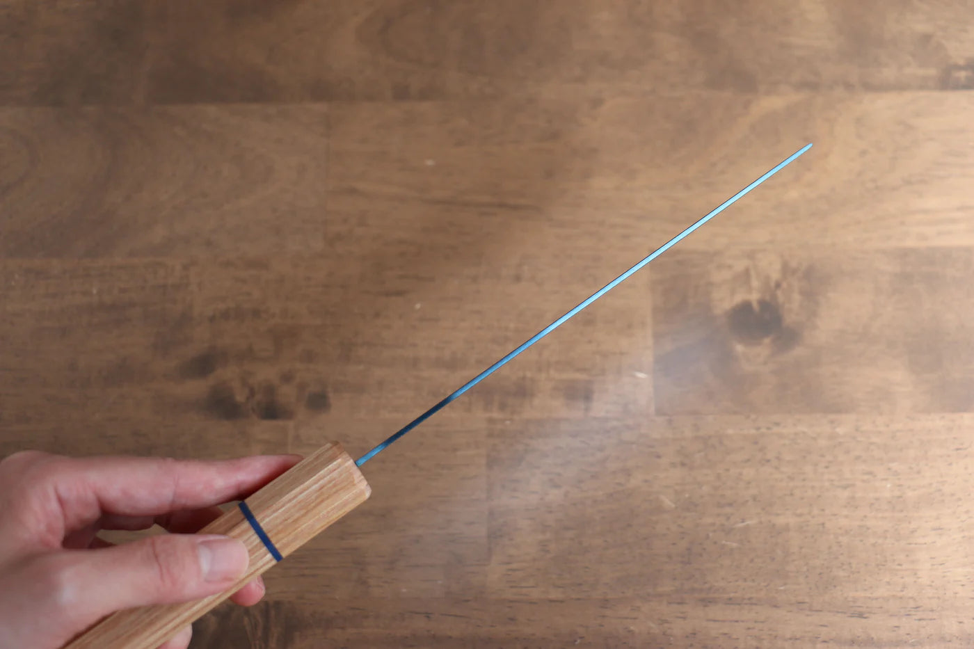 Seisuke เหล็ก SK-85 Ion plating มีดหั่นผัก Nakiri มีดทำครัวญี่ปุ่น 160mm ด้ามไม้สีขาว