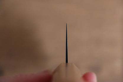 Seisuke เหล็ก SK-85 Ion plating มีดหั่นผัก Nakiri มีดทำครัวญี่ปุ่น 160mm ด้ามไม้สีขาว