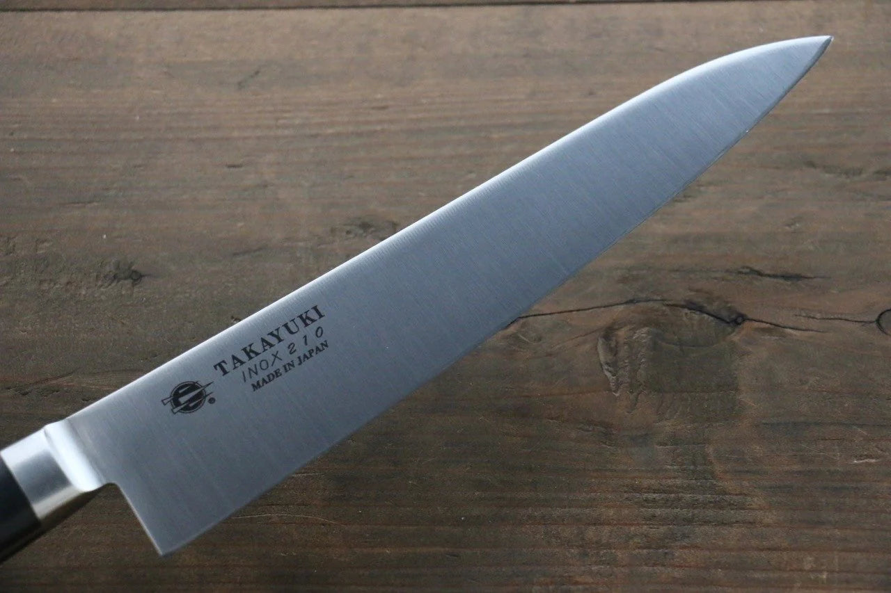 Sakai Takayuki โมลิบดินัม INOX มีดกิวโตะ Gyuto มีดทำครัวญี่ปุ่น 210mm ด้ามพลาสติกเรซิ่น POM