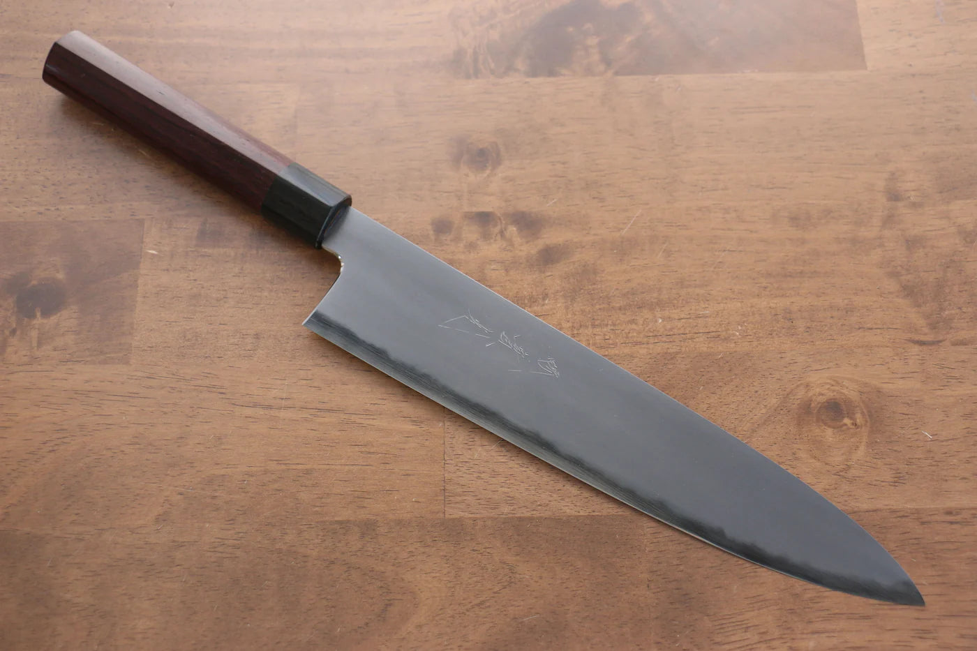 Jikko White Steel (เหล็กกล้าขาว) No.2 มีดกิวโตะ Gyuto มีดทำครัวญี่ปุ่น 270mm ด้ามไม้พะยูง