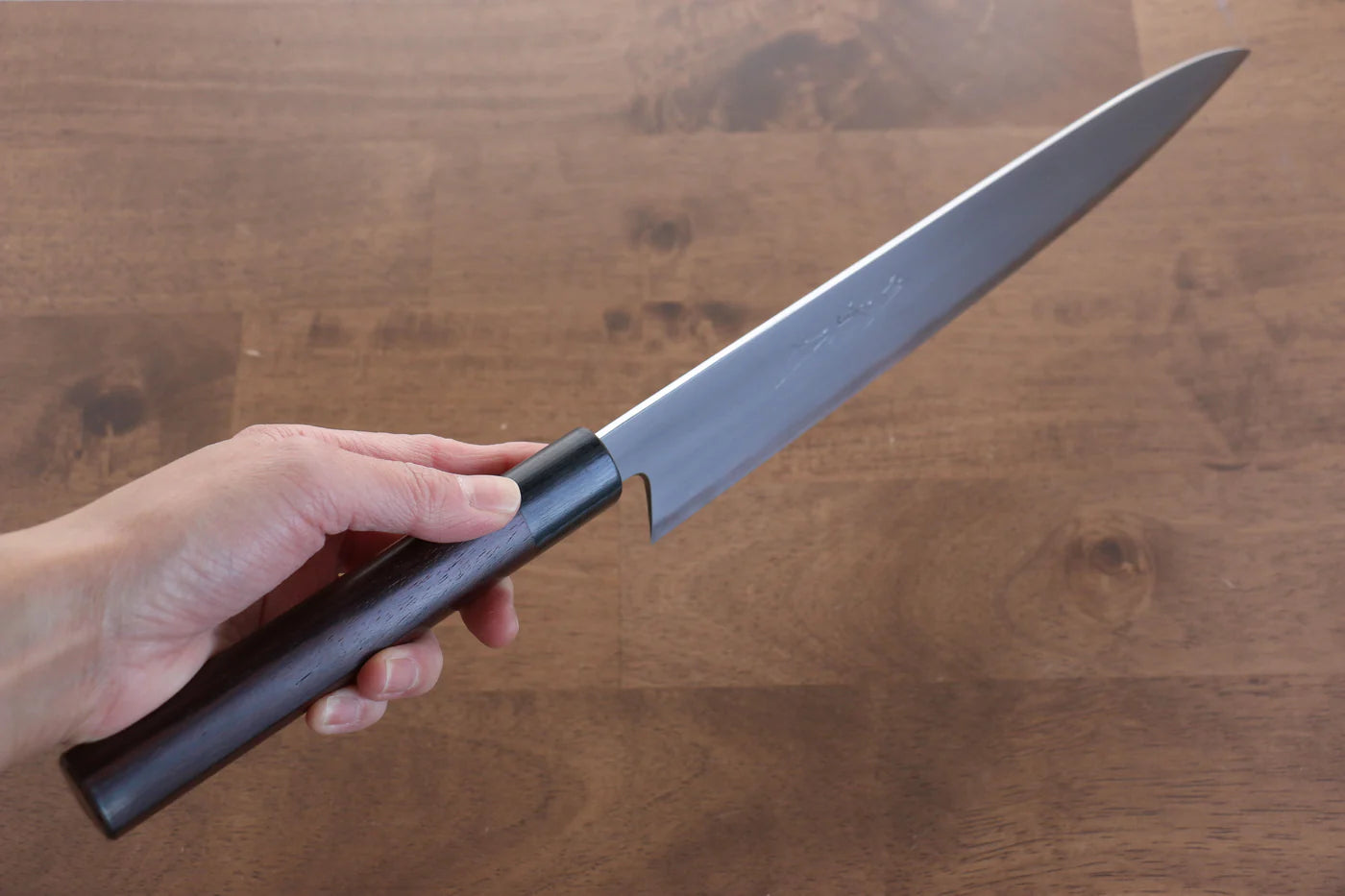 Jikko White Steel (เหล็กกล้าขาว) No.2 มีดกิวโตะ Gyuto มีดทำครัวญี่ปุ่น 270mm ด้ามไม้พะยูง