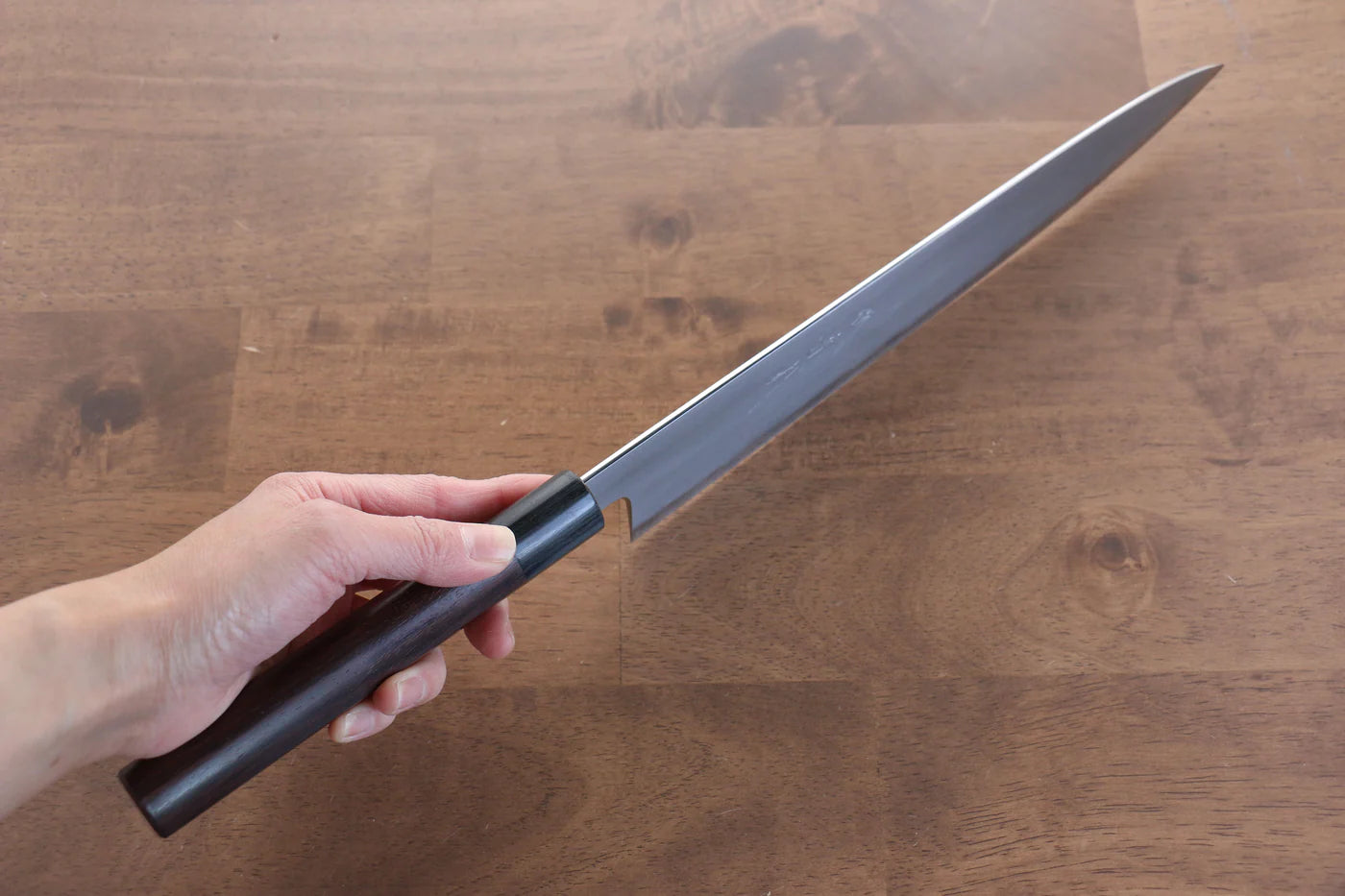 Jikko White Steel (เหล็กกล้าขาว) No.2 มีดกิวโตะ Gyuto มีดทำครัวญี่ปุ่น 270mm ด้ามไม้พะยูง