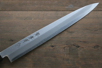 Sakai Takayuki Shikisai Akebono INOX มีด Yanagiba มีดทำครัวญี่ปุ่น ด้ามเคลือบ มีฝัก (ปลอก) มีด