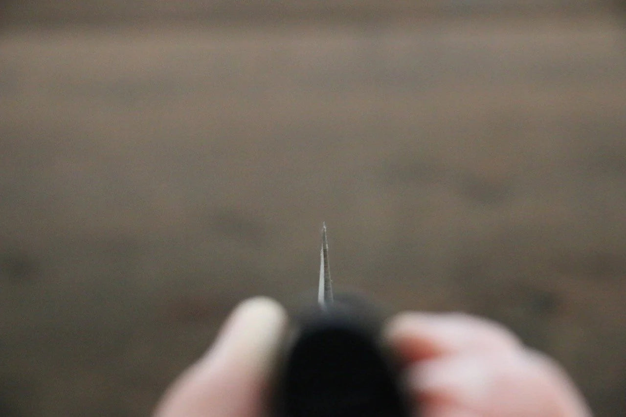 Sakai Takayuki Shikisai Akebono INOX มีด Yanagiba มีดทำครัวญี่ปุ่น ด้ามเคลือบ มีฝัก (ปลอก) มีด