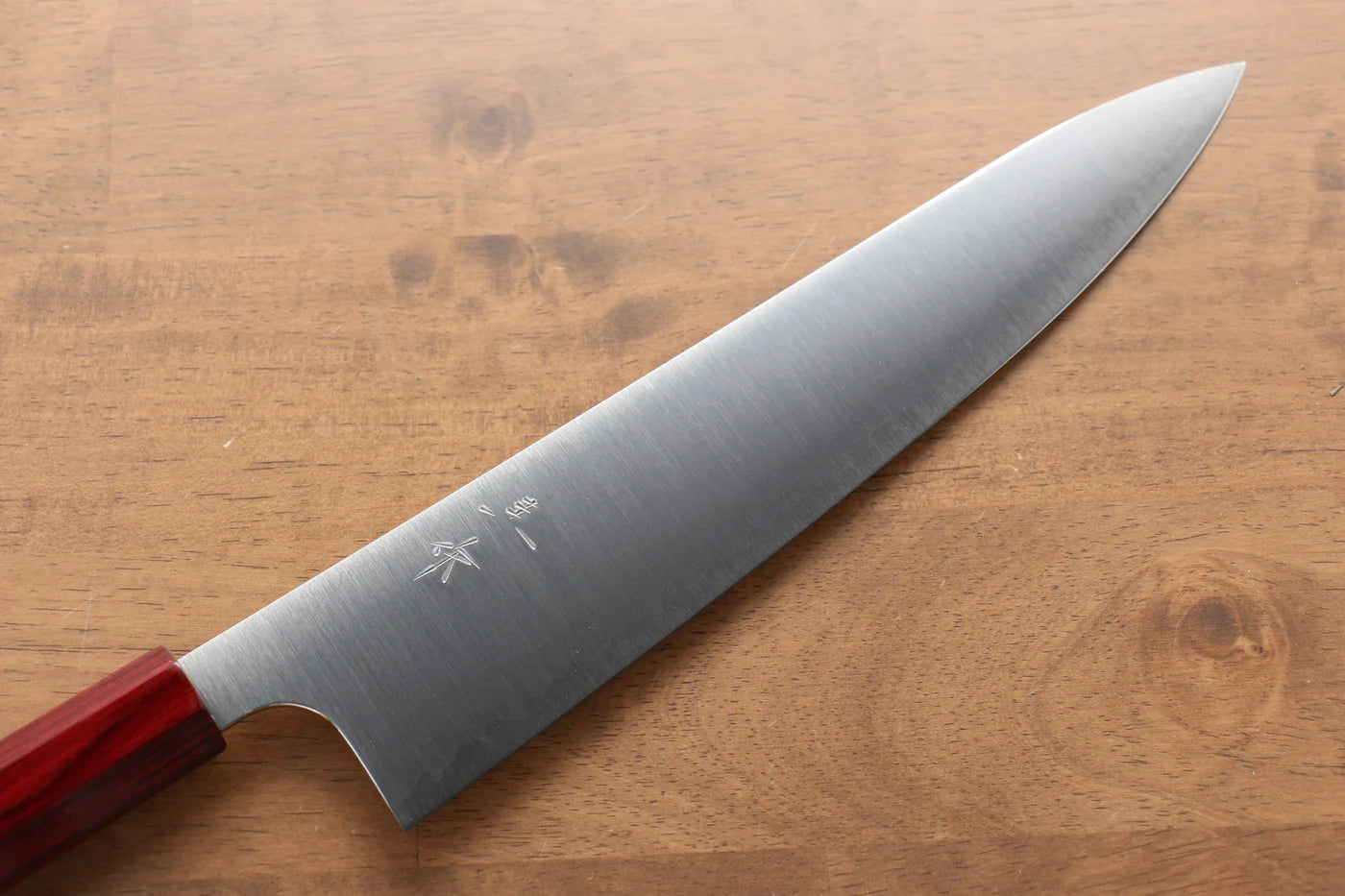 Kei Kobayashi R2/SG2 มีดกิวโตะ Gyuto มีดทำครัวญี่ปุ่น 240mm ด้ามเคลือบสีเเดง
