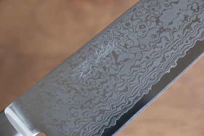 Seisuke VG10 33 ชั้น ขัดขึ้นเงากระจก ลายดามัสกัส มีดกิวโตะ Gyuto มีดทำครัวญี่ปุ่น 210mm ด้ามไม้ Pakka wood สีแดง