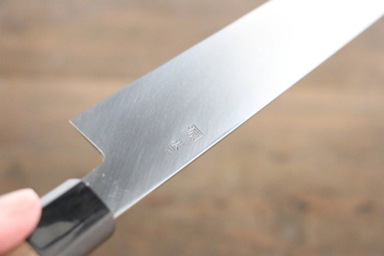 Shigeki Tanaka Silver Steel No.3 (เหล็กเงิน No.3) มีด Yanagiba มีดทำครัวญี่ปุ่น 300mm ด้ามไม้วอลนัท