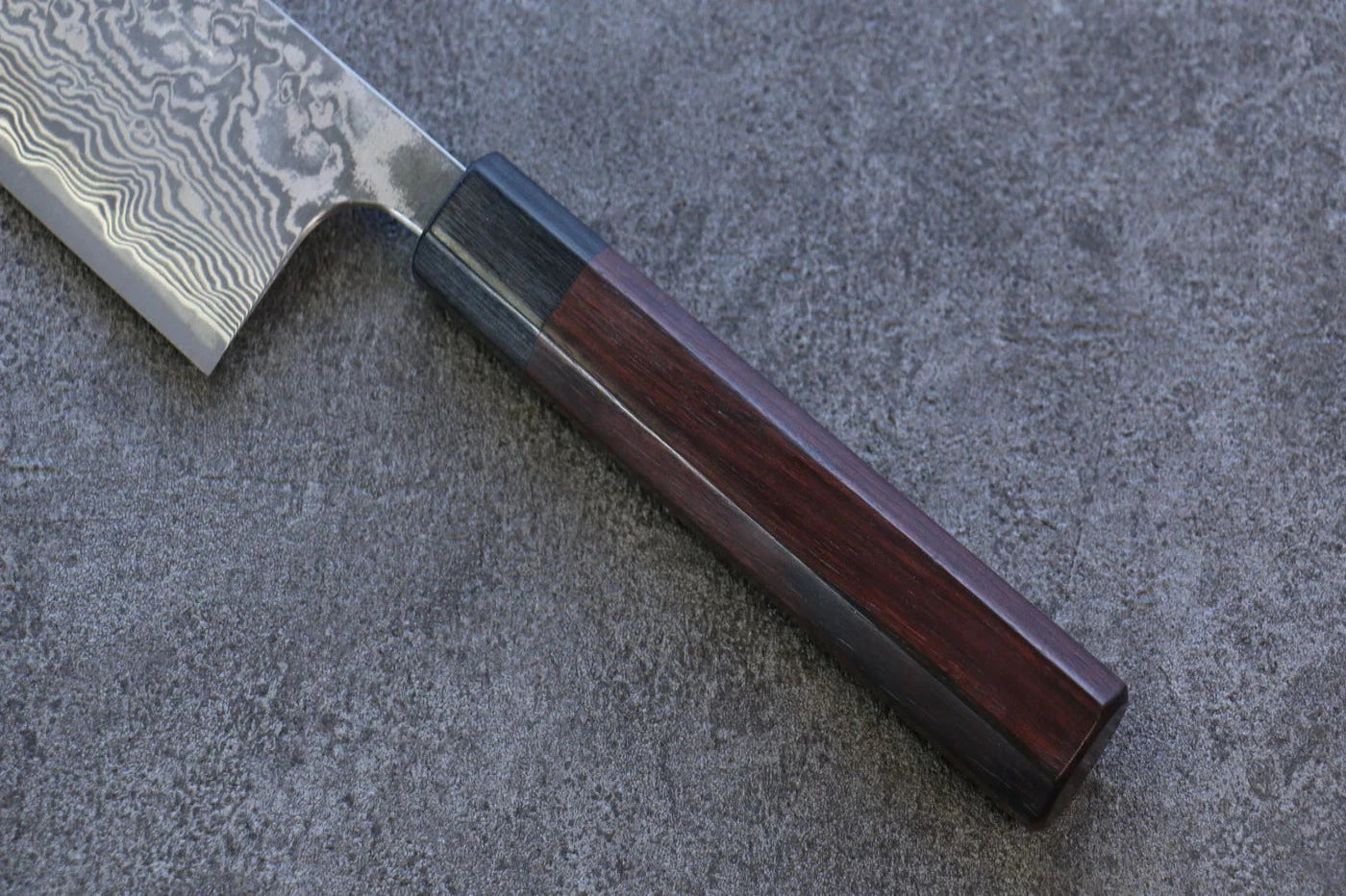 Nao Yamamoto SPG2 ดามัสกัสดำ มีดกิวโตะ Gyuto มีดทำครัวญี่ปุ่น 270mm ด้ามไม้พะยูง