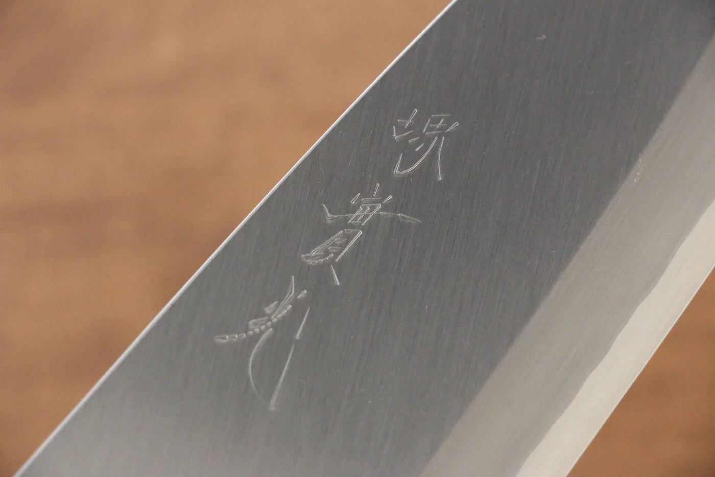 Jikko Silver Steel No.3 (เหล็กเงิน No.3) มีด Deba มีดทำครัวญี่ปุ่น 195mm ด้ามไม้พะยูง