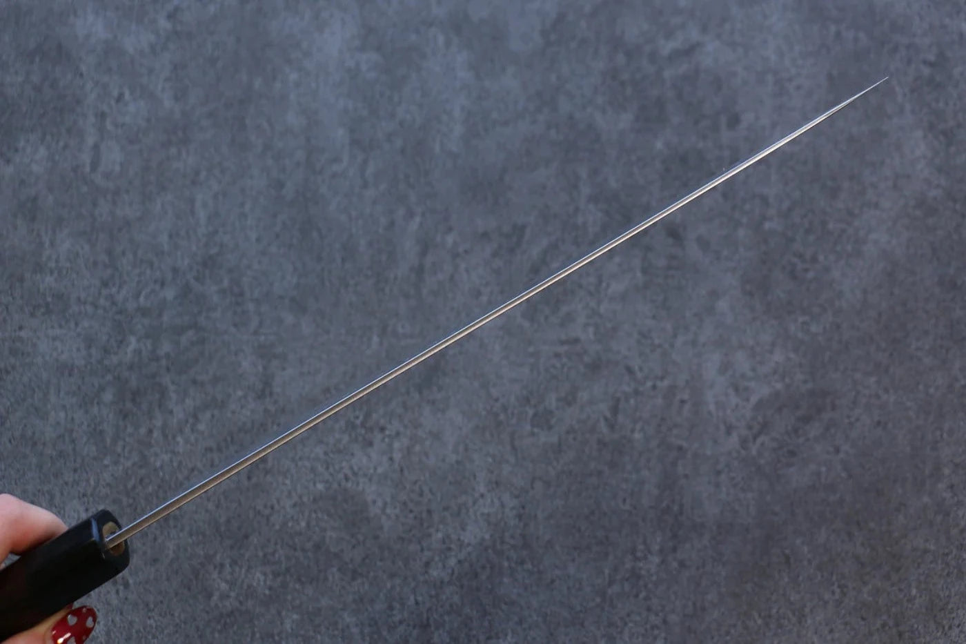 Nao Yamamoto SPG2 ดามัสกัสดำ มีดกิวโตะ Gyuto มีดทำครัวญี่ปุ่น 270mm ด้ามไม้พะยูง