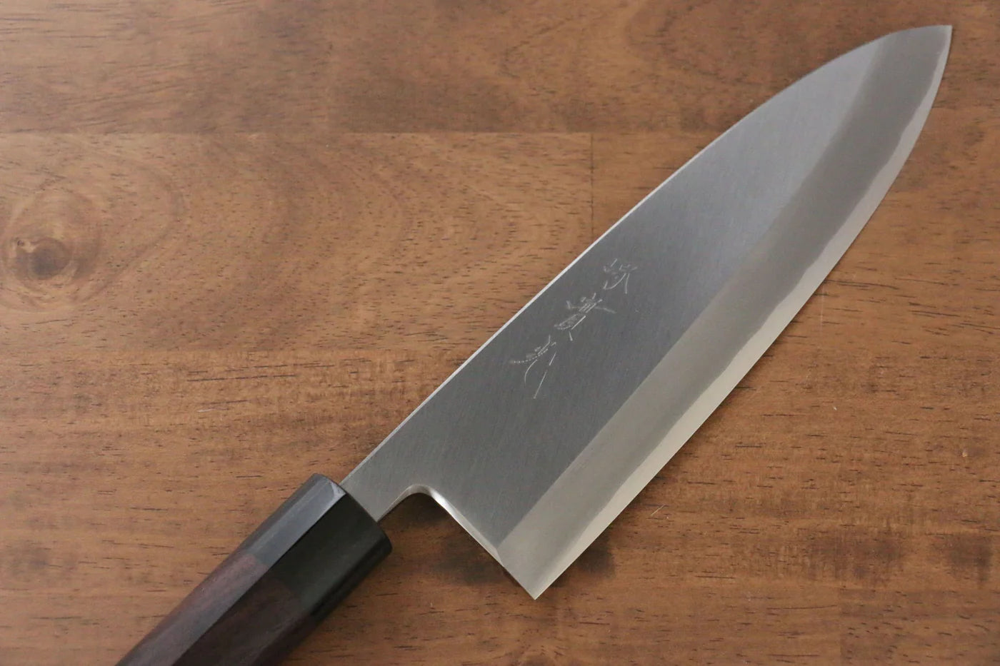 Jikko Silver Steel No.3 (เหล็กเงิน No.3) มีด Deba มีดทำครัวญี่ปุ่น 210mm ด้ามไม้พะยูง