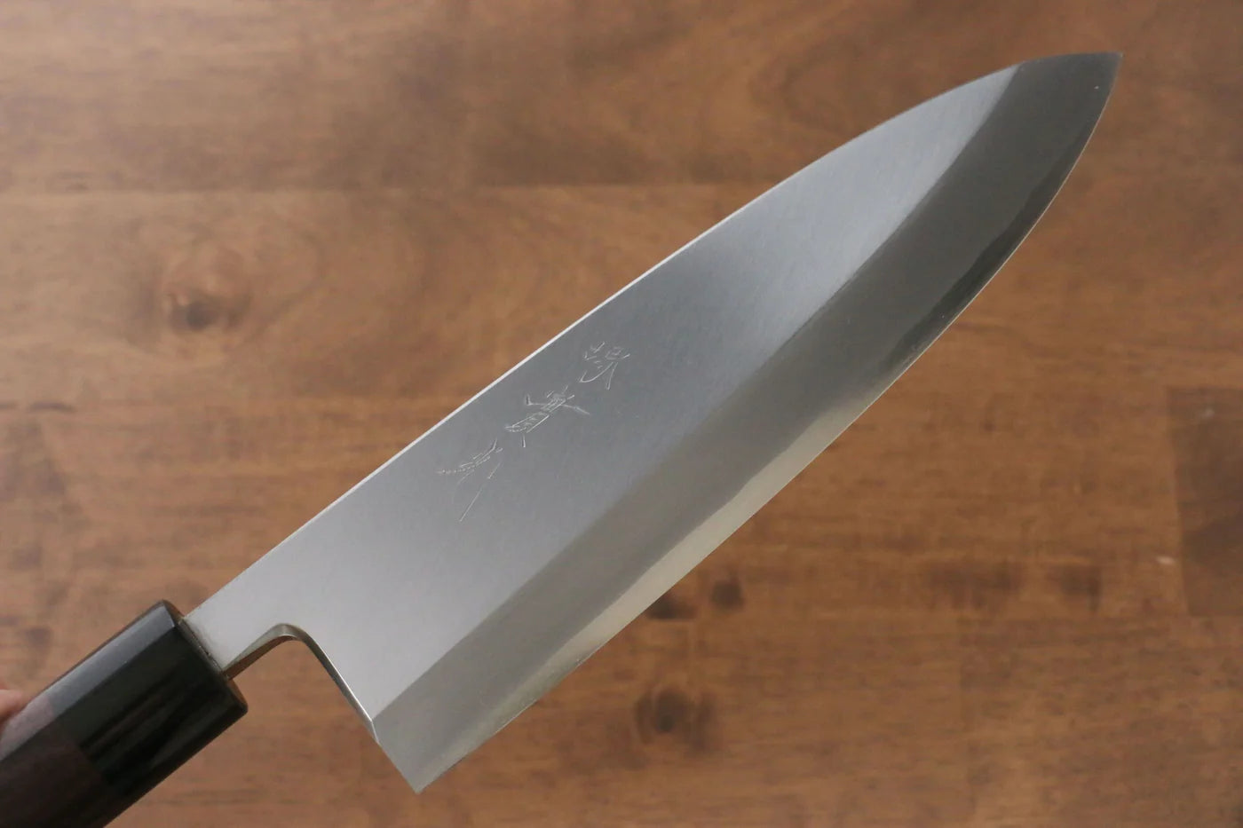 Jikko Silver Steel No.3 (เหล็กเงิน No.3) มีด Deba มีดทำครัวญี่ปุ่น 210mm ด้ามไม้พะยูง