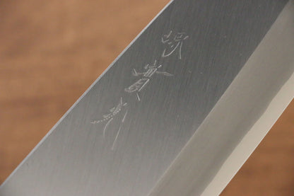 Jikko Silver Steel No.3 (เหล็กเงิน No.3) มีด Deba มีดทำครัวญี่ปุ่น 210mm ด้ามไม้พะยูง