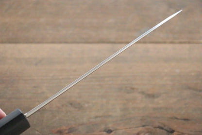 Shigeki Tanaka Silver Steel No.3 (เหล็กเงิน No.3) ลายคล้ายผิวลูกสาลี่ มีด Santoku มีดทำครัวญี่ปุ่น 165mm ด้ามไม้วอลนัท