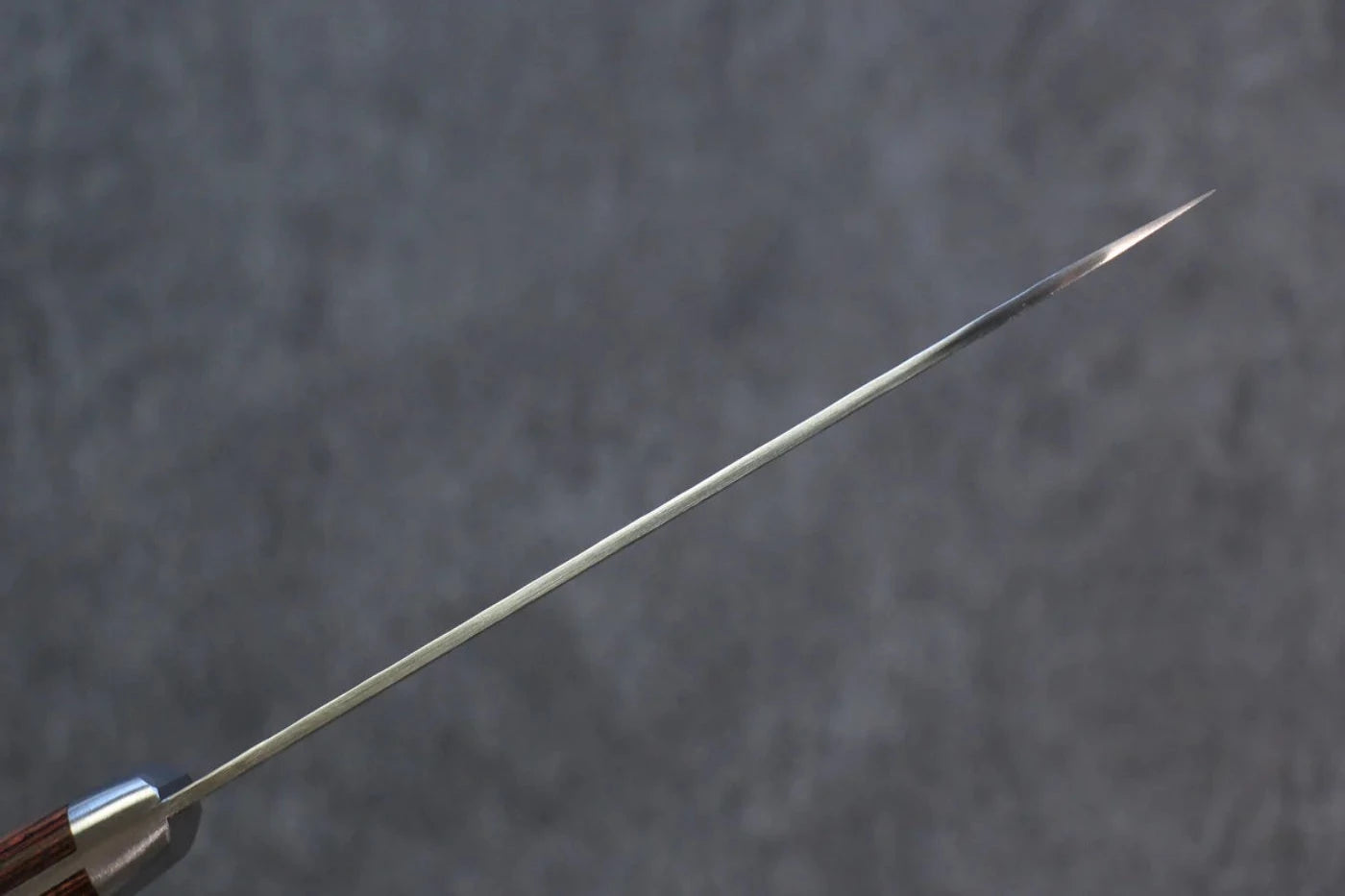 Seisuke Swedish Steel-stn (เหล็กสวีเดน stn) ลายค้อนตี มีดขนาดเล็ก  Petty มีดทำครัวญี่ปุ่น 150mm ด้ามมะฮอกกานี