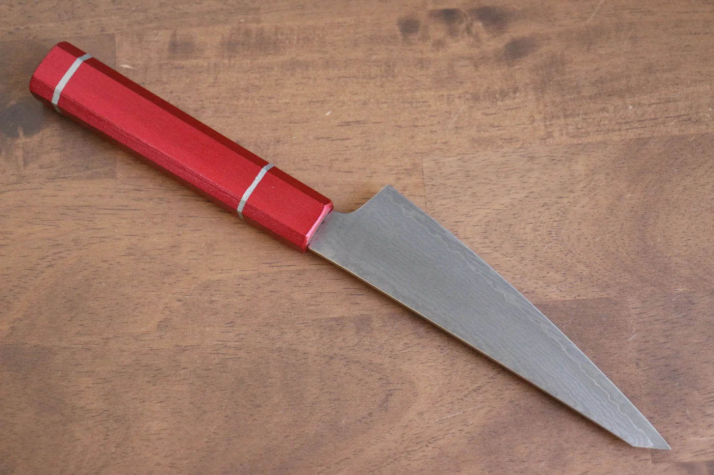 Sakai Takayuki VG10 ดามัสกัส 33 ชั้น มีดเลาะกระดูก เลาะกางปลา Sabaki มีดทำครัวญี่ปุ่น 150mm ด้ามไม้โอ๊กเคลือบ (Kouseki)