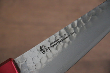 Sakai Takayuki VG10 ดามัสกัส 33 ชั้น มีดเลาะกระดูก เลาะกางปลา Sabaki มีดทำครัวญี่ปุ่น 150mm ด้ามไม้โอ๊กเคลือบ (Kouseki)