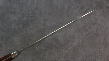 Seisuke Swedish Steel-stn (เหล็กสวีเดน stn) ลายค้อนตี มีดกิวโตะ Gyuto มีดทำครัวญี่ปุ่น 180mm ด้ามมะฮอกกานี