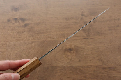 Katsushige Anryu VG10 ขัด ดามัสกัส มีดสำหรับการใช้งานได้ทั่วไป Bunka มีดทำครัวญี่ปุ่น 165mm ด้ามไม้โอ๊ค