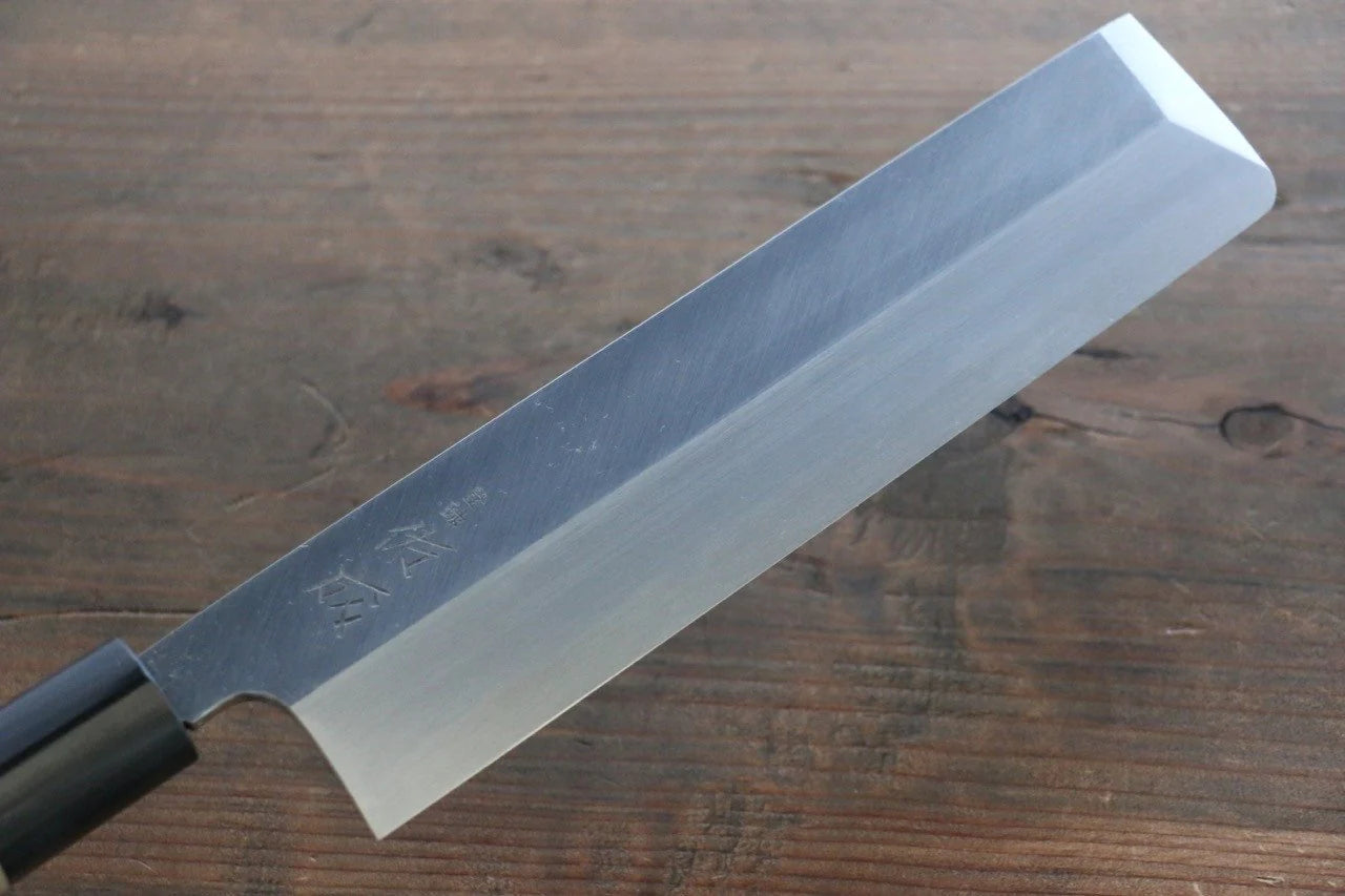 Sukenari White Steel (เหล็กกล้าขาว) No.2 Hongasumi มีด Usuba มีดทำครัวญี่ปุ่น ด้ามต้นเเมกโนเลีย