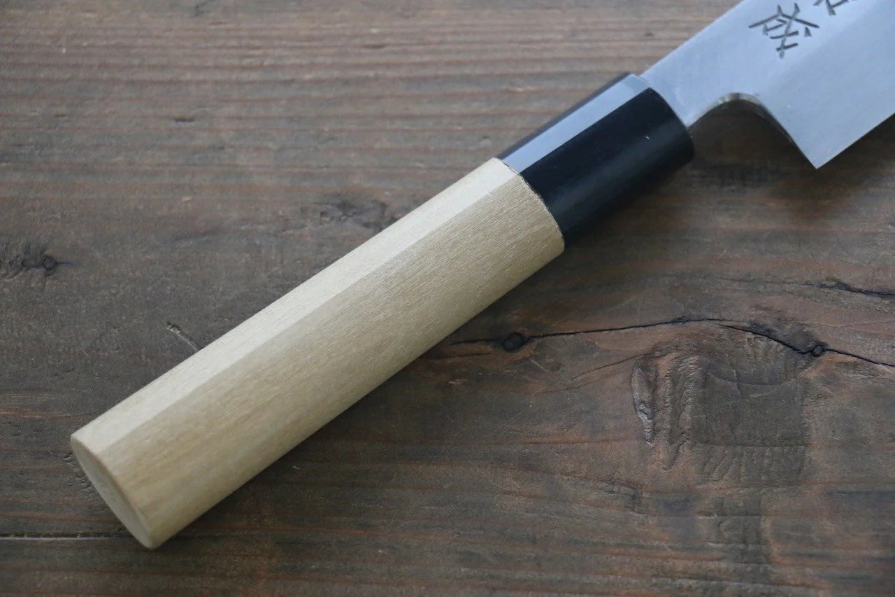 Sukenari White Steel (เหล็กกล้าขาว) No.2 Hongasumi มีด Kiritsuke มีดทำครัวญี่ปุ่น ด้ามต้นเเมกโนเลีย