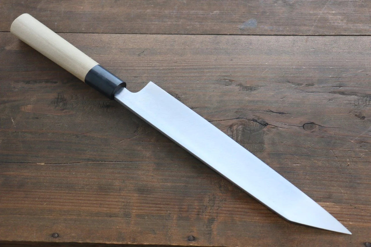 Sukenari White Steel (เหล็กกล้าขาว) No.2 Hongasumi มีด Kiritsuke มีดทำครัวญี่ปุ่น ด้ามต้นเเมกโนเลีย