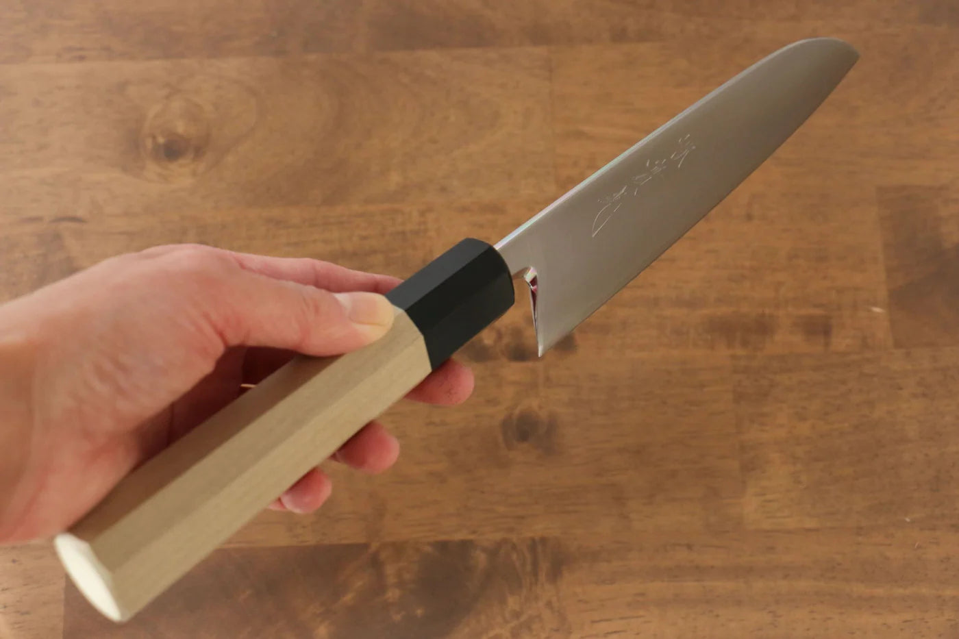 Jikko R2/SG2 มีด Santoku มีดทำครัวญี่ปุ่น 165mm ด้ามต้นเเมกโนเลีย