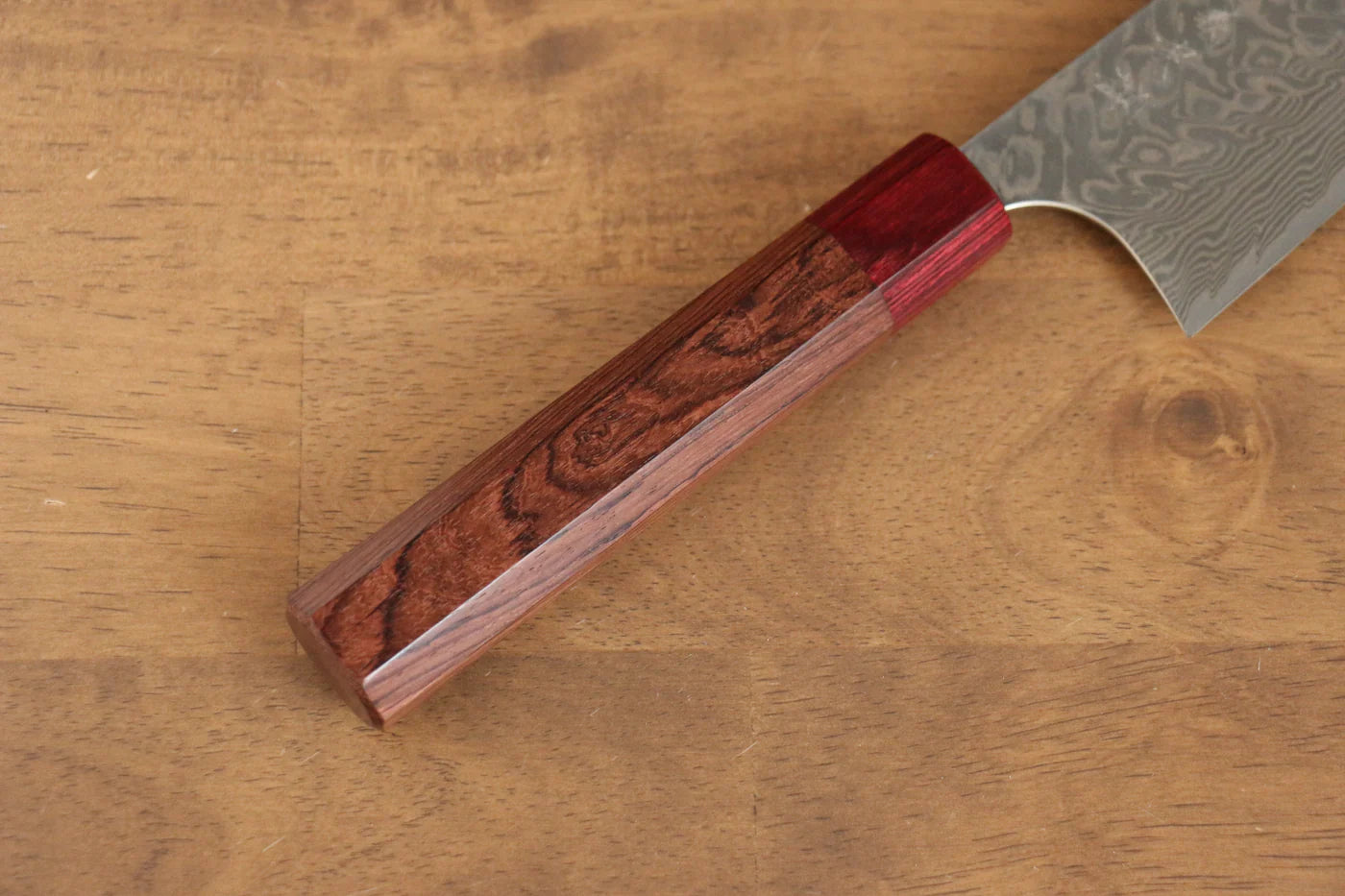 Yoshimi Kato R2/SG2 ดามัสกัส มีดกิวโตะ Gyuto มีดทำครัวญี่ปุ่น 240mm ด้ามฮอนดูรัสแดง