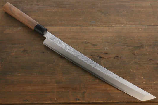 Shigeki Tanaka VG10 มีด Sakimaru Takohiki มีดทำครัวญี่ปุ่น 330mm ด้ามไม้วอลนัท