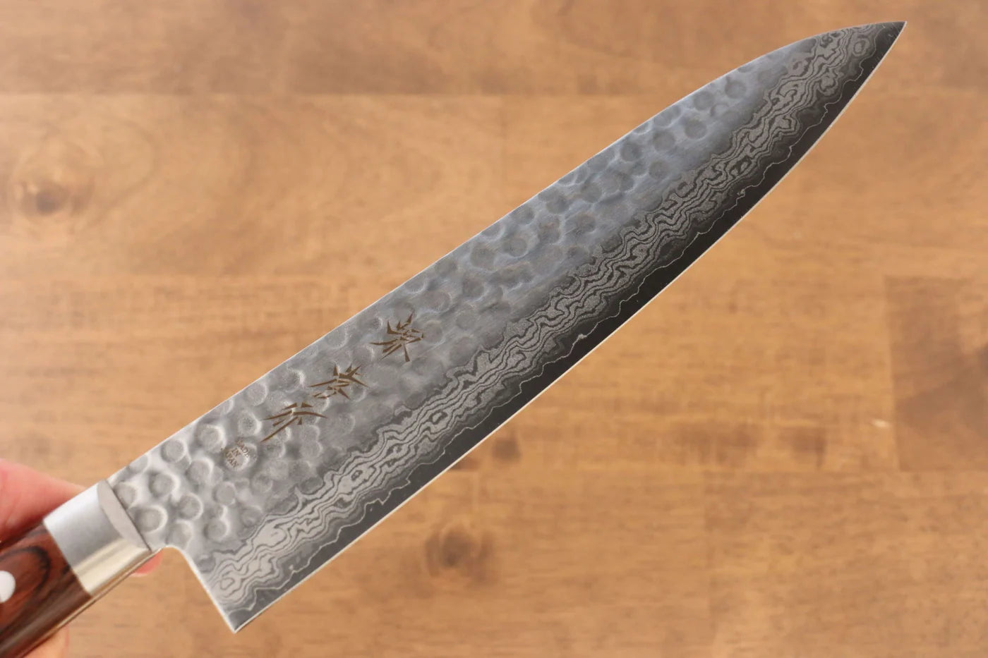 Sakai Takayuki Kukipapa VG10 ดามัสกัส 17 ชั้น มีดกิวโตะ Gyuto มีดทำครัวญี่ปุ่น 180mm