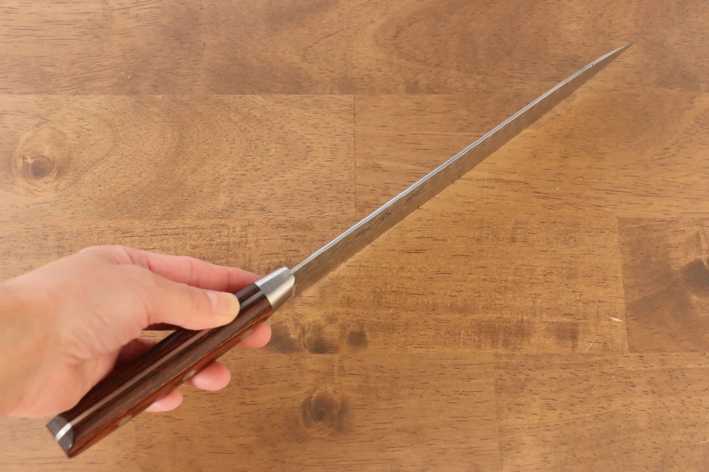 Sakai Takayuki Kukipapa VG10 ดามัสกัส 17 ชั้น มีดกิวโตะ Gyuto มีดทำครัวญี่ปุ่น 180mm