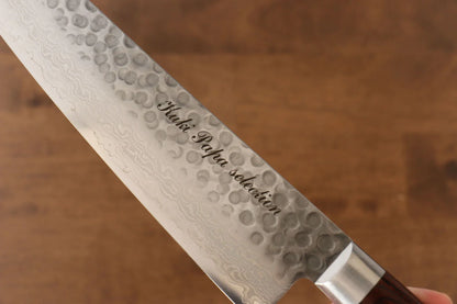 Sakai Takayuki Kukipapa VG10 ดามัสกัส 17 ชั้น มีดกิวโตะ Gyuto มีดทำครัวญี่ปุ่น 180mm