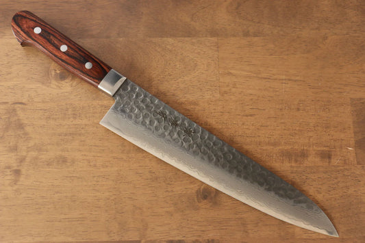 Sakai Takayuki Kukipapa VG10 ดามัสกัส 17 ชั้น มีดกิวโตะ Gyuto มีดทำครัวญี่ปุ่น 240mm