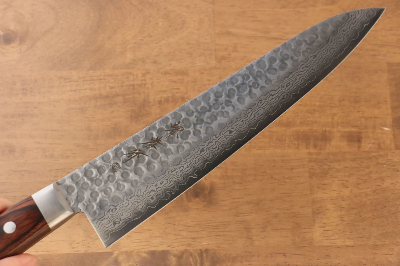 Sakai Takayuki Kukipapa VG10 ดามัสกัส 17 ชั้น มีดกิวโตะ Gyuto มีดทำครัวญี่ปุ่น 240mm