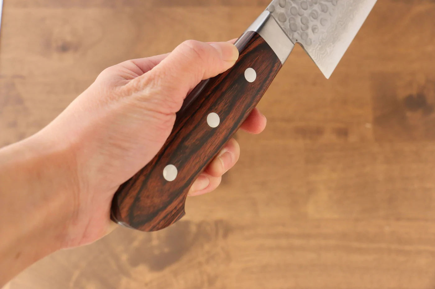 Sakai Takayuki Kukipapa VG10 ดามัสกัส 17 ชั้น มีดกิวโตะ Gyuto มีดทำครัวญี่ปุ่น 240mm