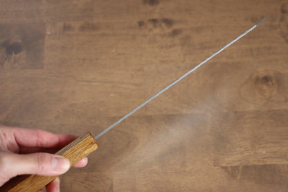 Seisuke Tsukikage AUS10 ขัด ดามัสกัส ลายค้อนตี มีด Kiritsuke มีดทำครัวญี่ปุ่น 210mm ด้ามโอ๊ค