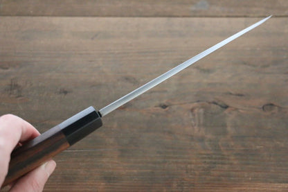 Hideo Kitaoka Blue Steel (บลูสตีล) No.2 ดามัสกัส มีด Funayuki มีดทำครัวญี่ปุ่น 170mm ด้ามไม้พะยูง