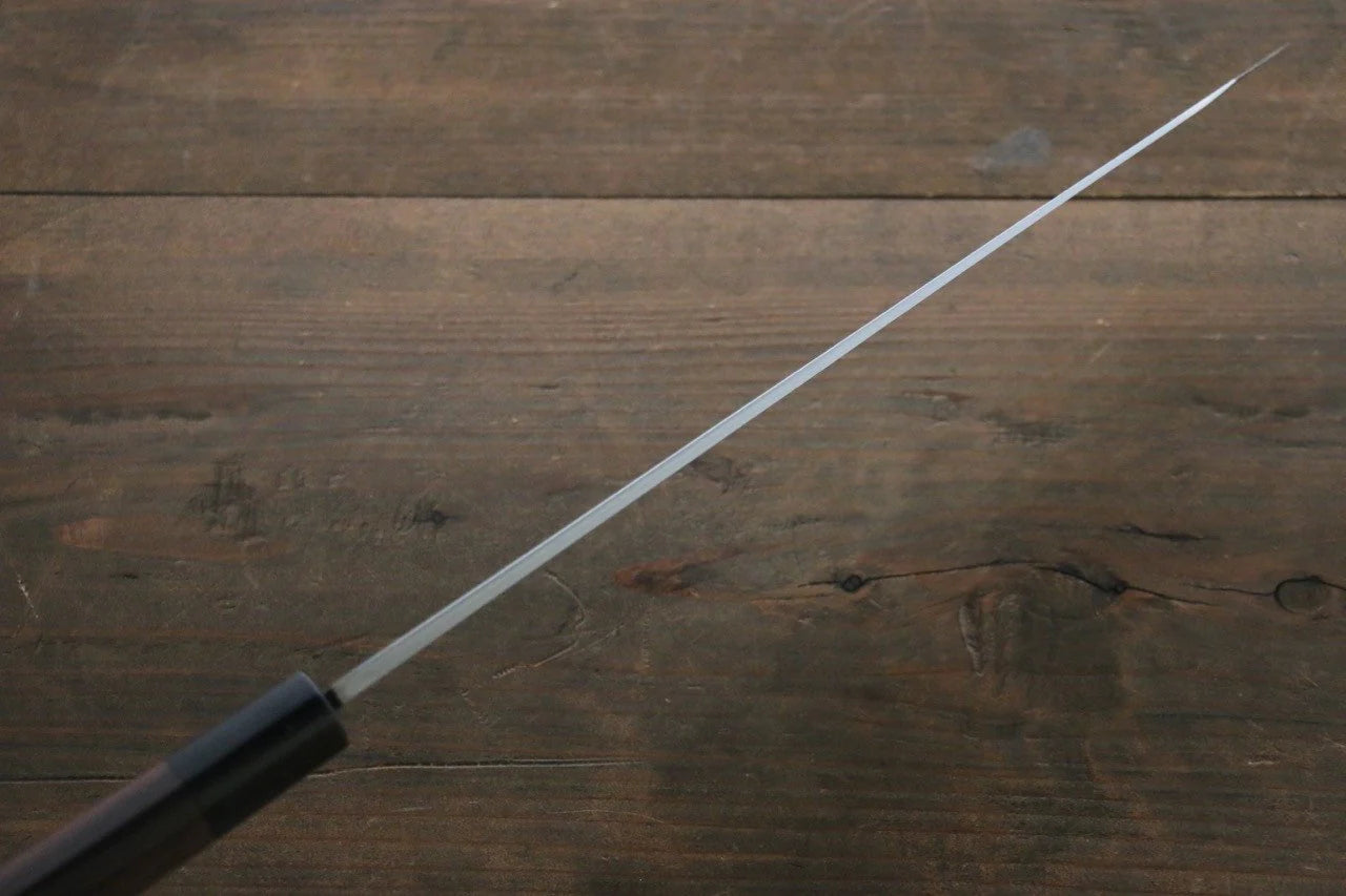 Hideo Kitaoka Blue Steel (บลูสตีล) No.2 ดามัสกัส มีด Kiritsuke Yanagiba มีดทำครัวญี่ปุ่น 270mm ด้ามไม้พะยูง
