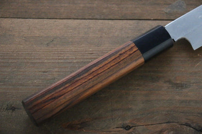 Hideo Kitaoka Blue Steel (บลูสตีล) No.2 ดามัสกัส มีด Yanagiba มีดทำครัวญี่ปุ่น 240mm ด้ามไม้พะยูง