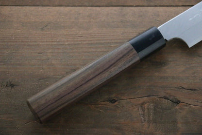 Hideo Kitaoka Blue Steel (บลูสตีล) No.2 ดามัสกัส มีด Yanagiba มีดทำครัวญี่ปุ่น 270mm ด้ามไม้พะยูง