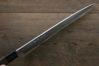 Hideo Kitaoka Blue Steel (บลูสตีล) No.2 ดามัสกัส มีด Yanagiba มีดทำครัวญี่ปุ่น 270mm ด้ามไม้พะยูง