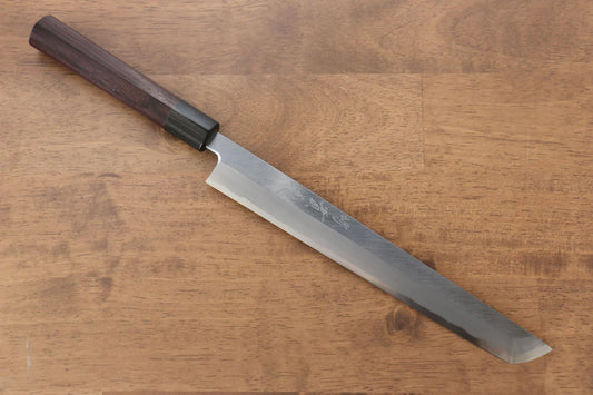 Jikko White Steel (เหล็กกล้าขาว) No.2 มีด Sakimaru Yanagiba มีดทำครัวญี่ปุ่น 240mm ด้ามไม้พะยูง
