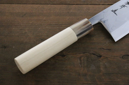 Sakai Takayuki Uzushio White Steel (เหล็กกล้าขาว) No.2 มีด Deba มีดทำครัวญี่ปุ่น ด้ามต้นเเมกโนเลีย