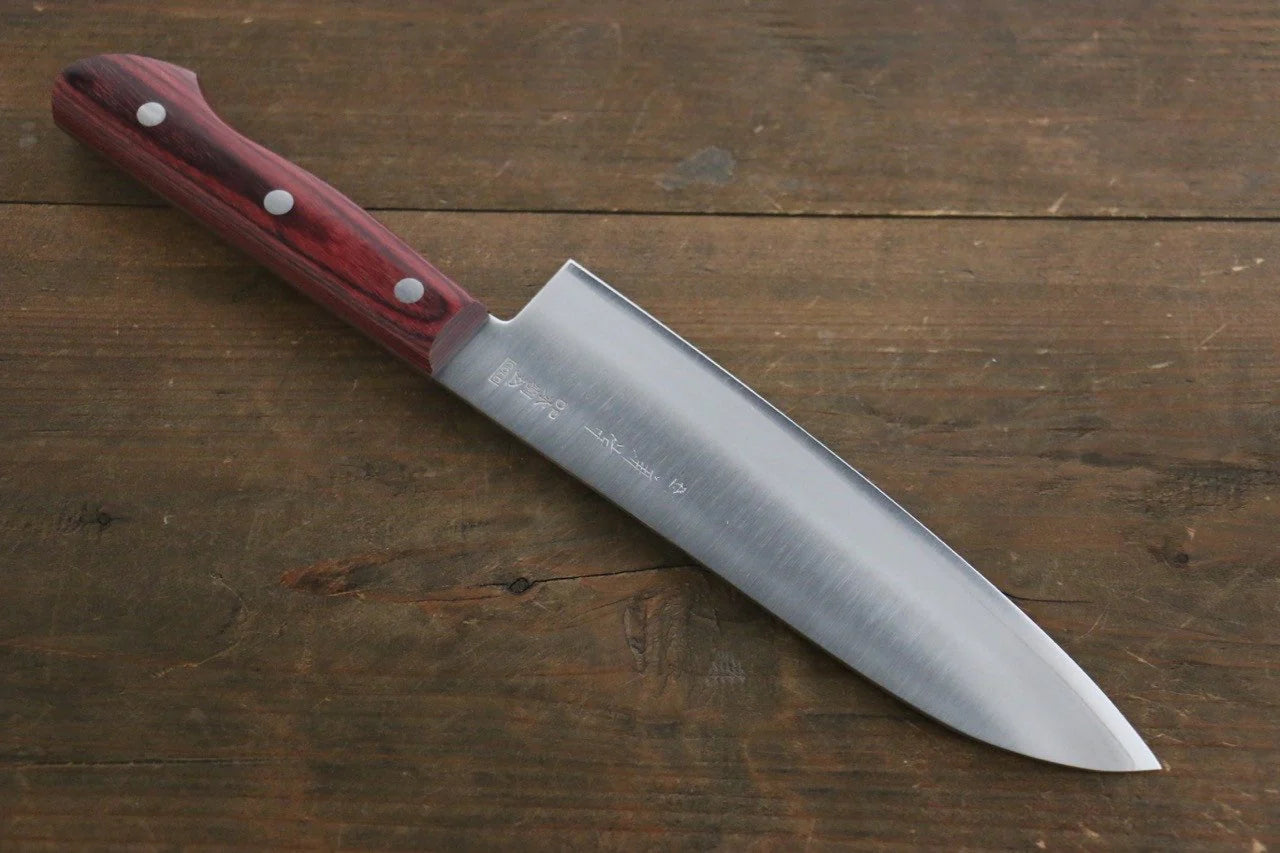 Kanetsune VG2 มีดกิวโตะ Gyuto มีดทำครัวญี่ปุ่น 180mm ด้ามไม้ Pakka wood
